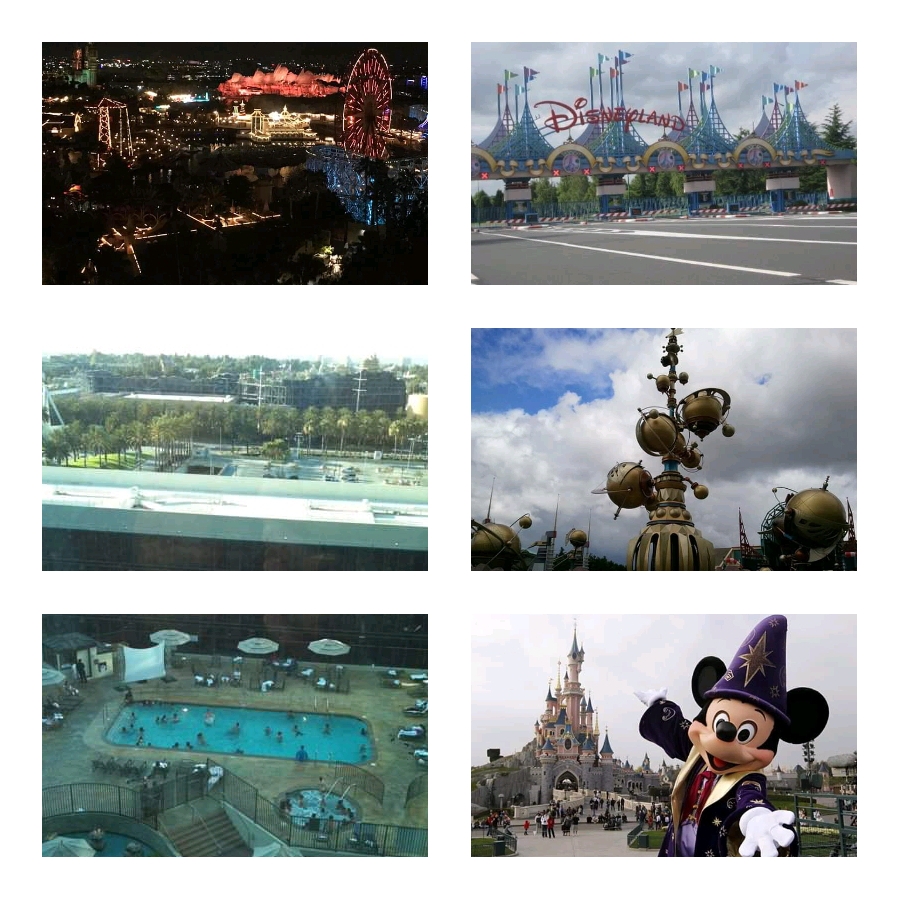A day in Disneyland