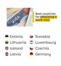 Best Countries with work visa