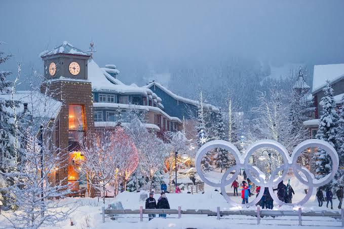 Whistler Blackcomb ski resort Coast Mountains of British Columbia